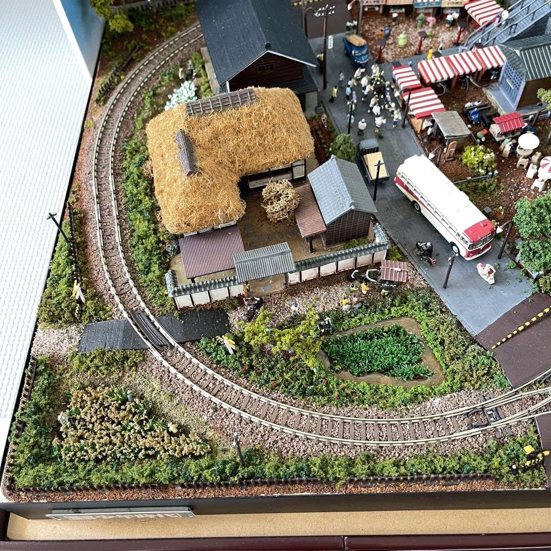 Amazon.co.jp: 少年時代 ジオラマ 完成品 Nゲージ 車両3台付き : ホビー