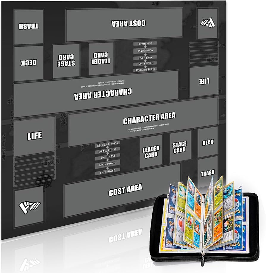 Amazon.com: Extalas Playmat for One Piece Card Game for Two