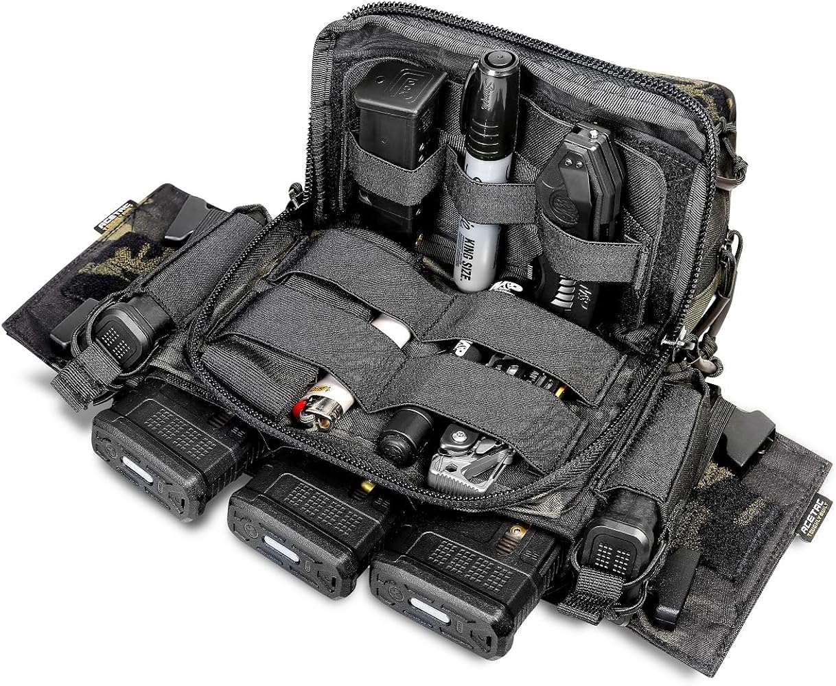 Amazon.co.jp: ACE TAC S.O.P.タクティカルチェストリグ 5.56/7.62