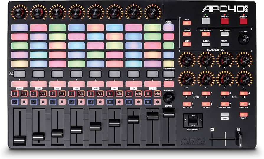 Amazon.com: Akai Professional APC40 MKII - USB MIDI Controller for