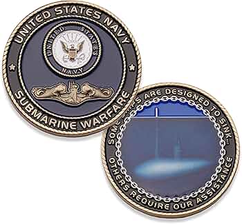 Amazon.co.jp: Coins For Anything Inc 海軍潜水艦チャレンジコイン
