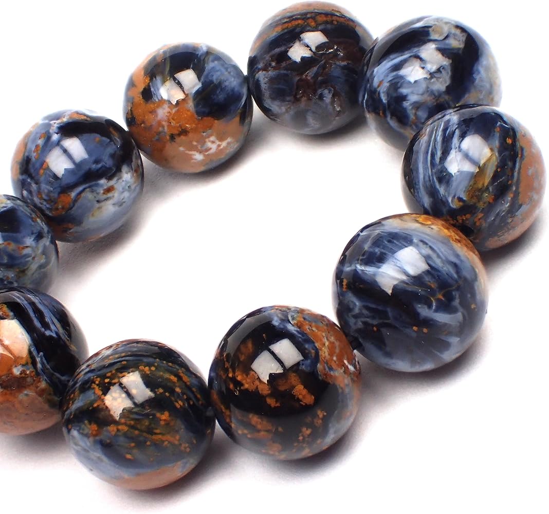 Amazon | [ハピネス ストーン] 最高級天然石アクセサリー ブルー