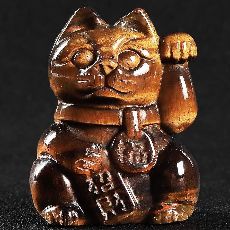 Amazon.co.jp: Artistone 2インチ イエロータイガーアイ クリスタル