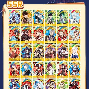 Amazon.co.jp: RZAHUAHU 原神インパクトTCGカード - miHoYo ブースター