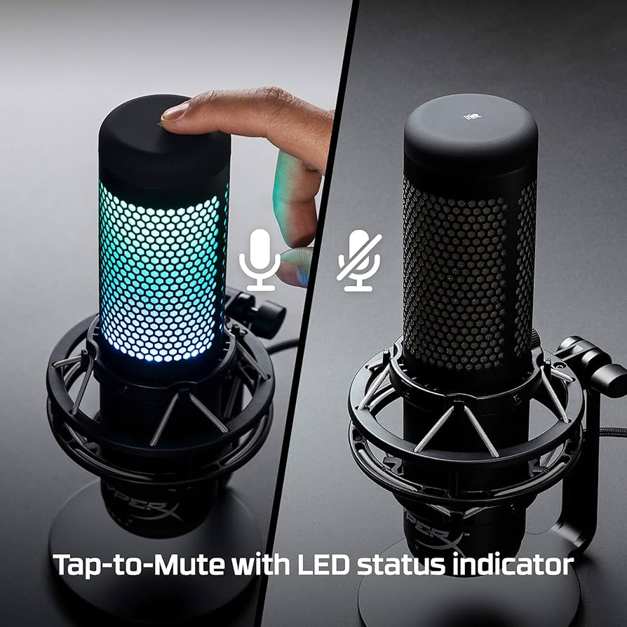 Amazon.co.jp: HyperX QuadCast S スタンドアロンマイク RGB