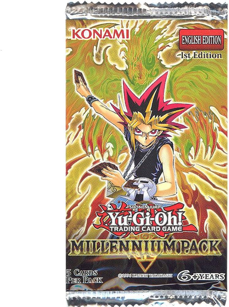 Amazon.com: YuGiOh Millennium Pack Booster Pack [Sealed] (Konami