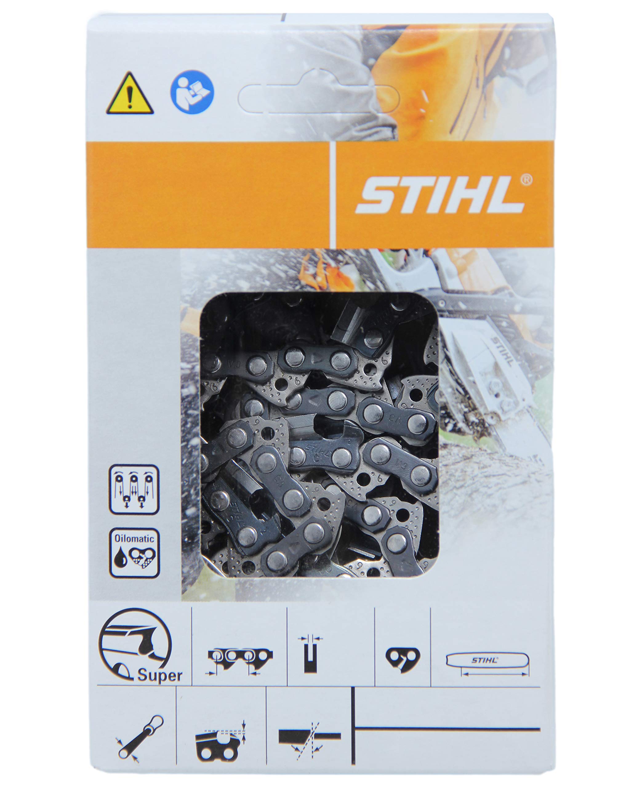 Amazon.com: STIHL 33RS-72 Oilomatic Rapid Super Saw Chain, 20