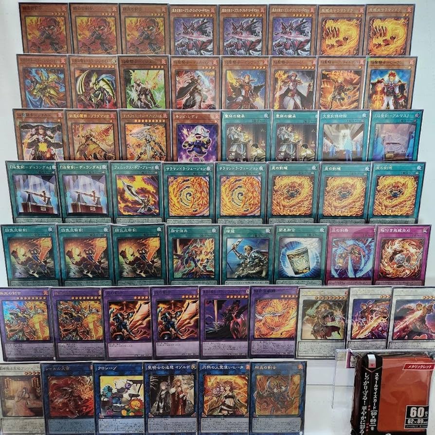 Amazon.co.jp: 【デッキ販売】 炎の剣士デッキ 構築済みデッキ