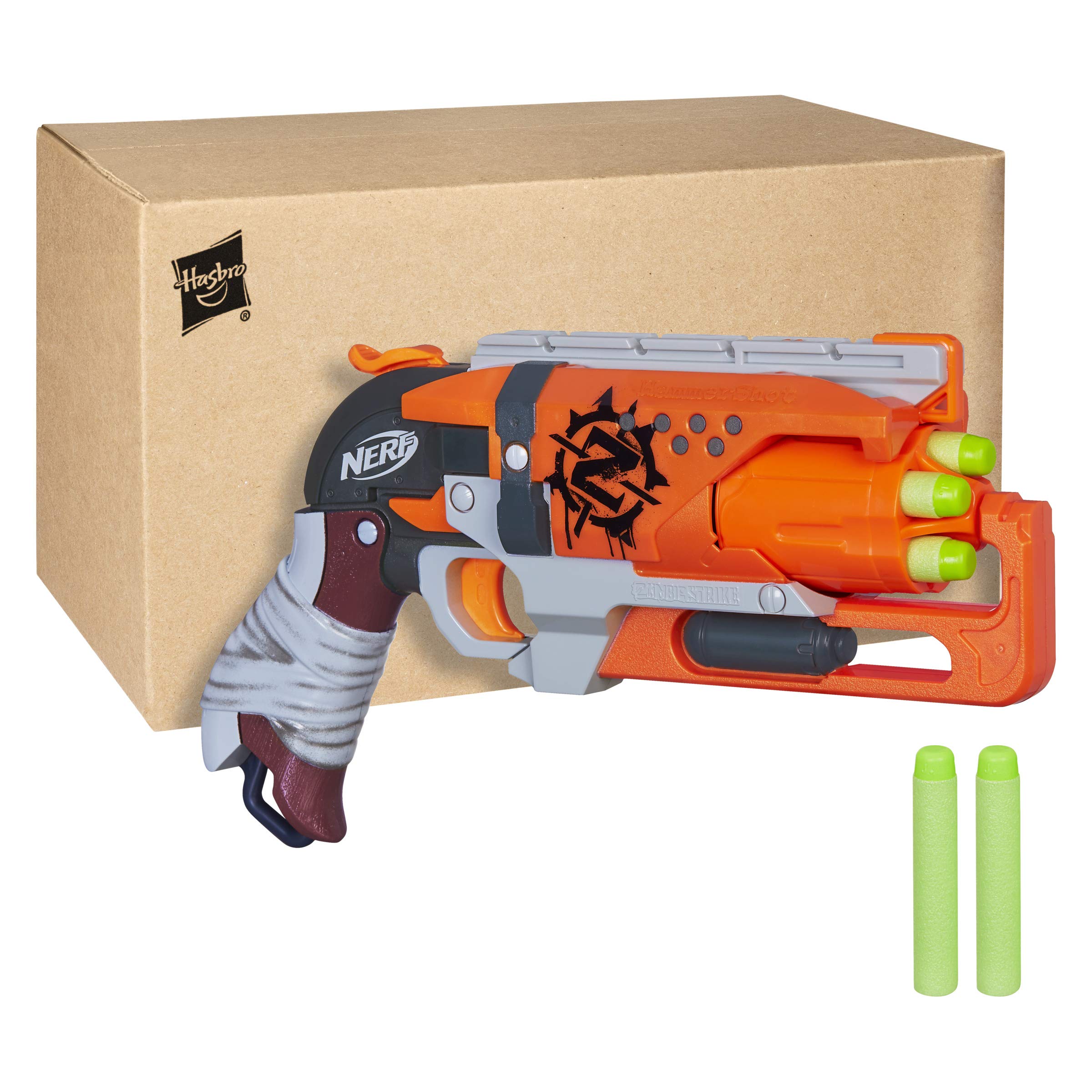 Amazon.com: NERF Zombie Strike Hammershot Blaster (Amazon