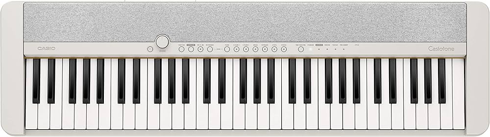 Casio Casiotone CT-S1WE 61-Key Portable Keyboard (White): Buy