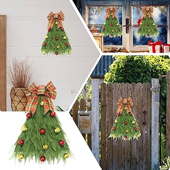 Amazon.co.jp: クリスマス ツリー デコレーション リース、クリスマス