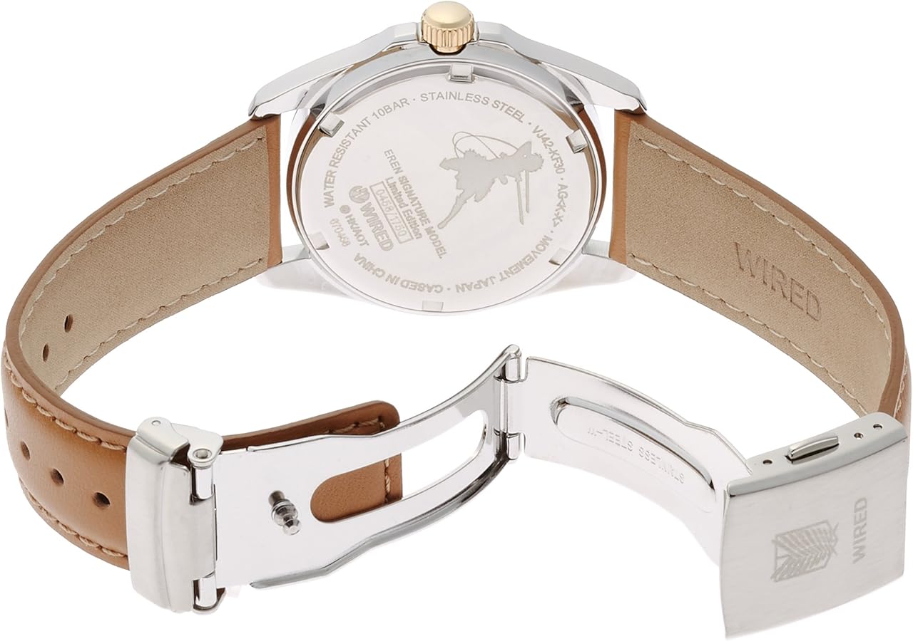 Amazon.co.jp: [ワイアード]WIRED 腕時計クオーツ WIRED×進撃の巨人