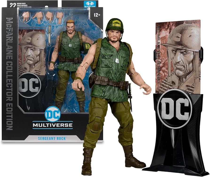 Amazon.co.jp: McFarlane Toys - DCマルチバース軍曹ロック(DC