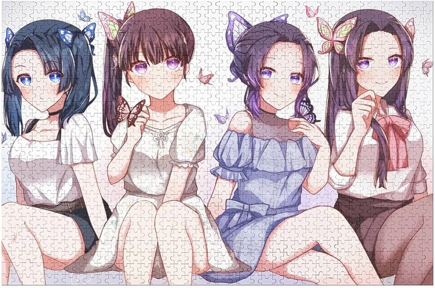 Amazon | 鬼滅の刃 ジグソーパズル 1000 PCS GMZR476-胡蝶 しのぶ、栗