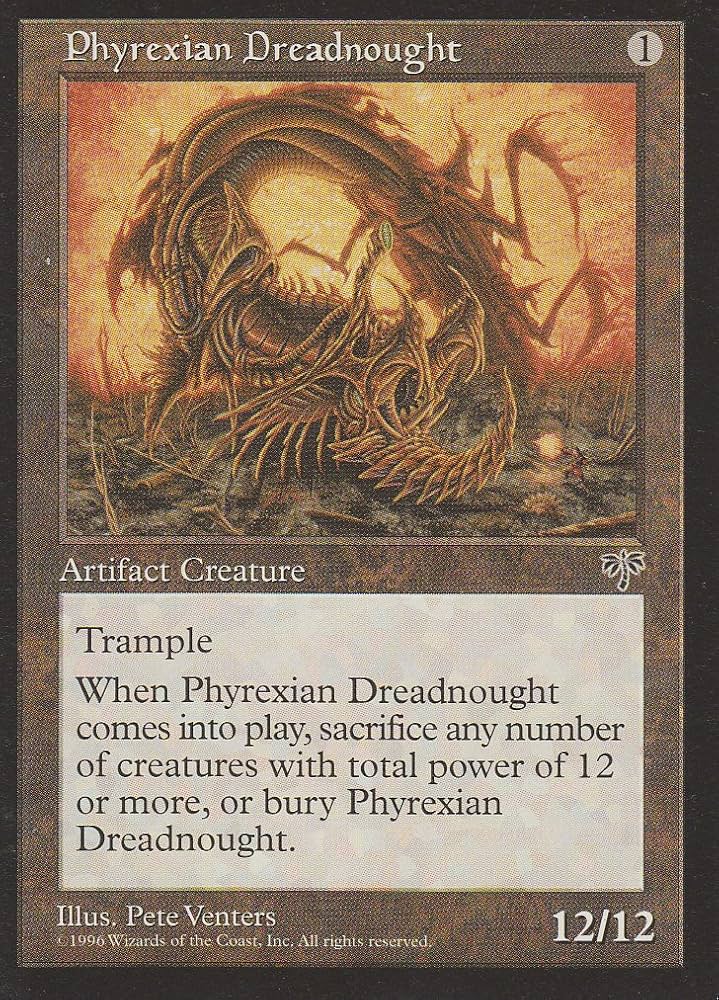 Amazon.co.jp: Magic: the Gathering - Phyrexian Dreadnought