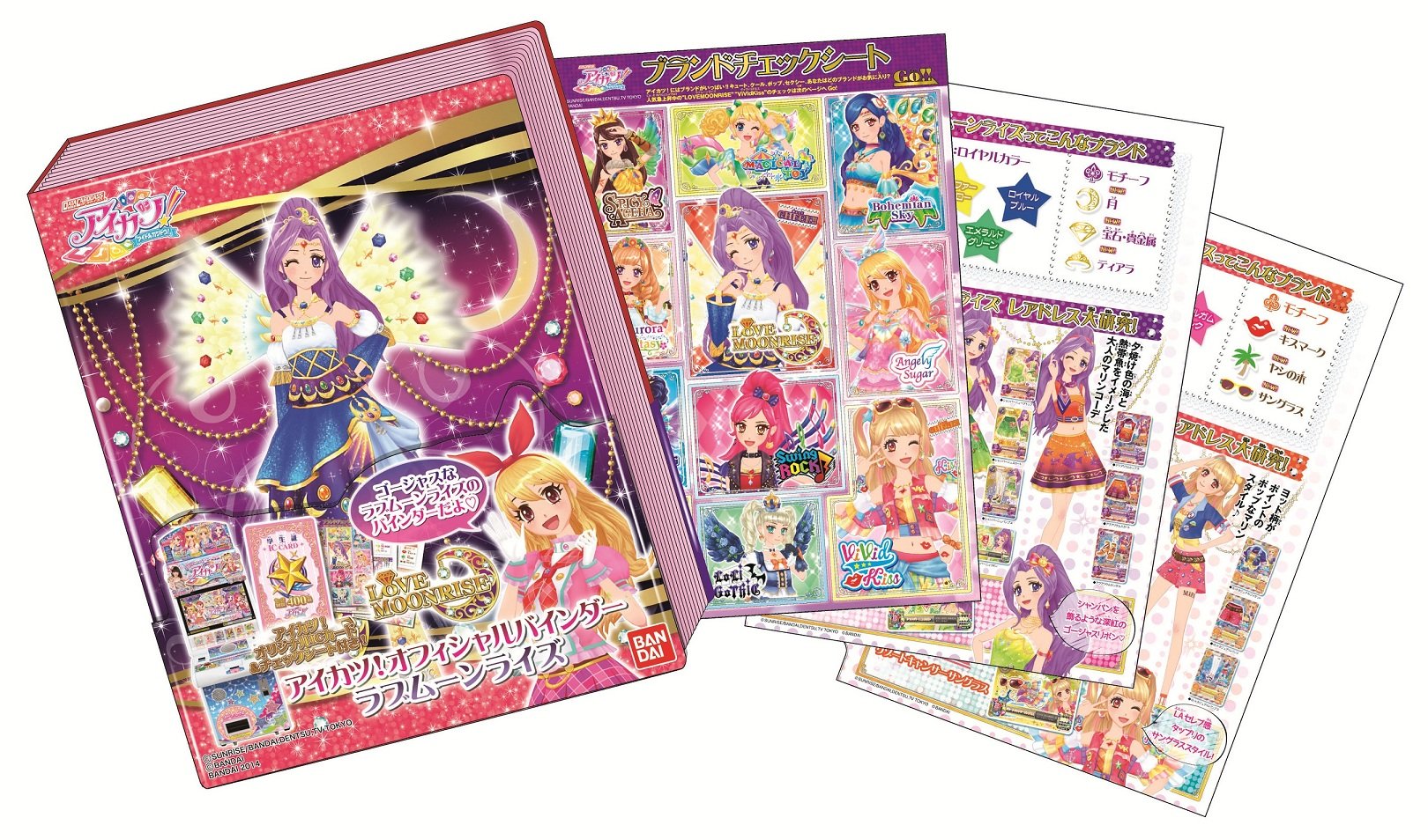 アイカツ卒業セット① バインダー2冊 500枚以上！ ノーマルなし