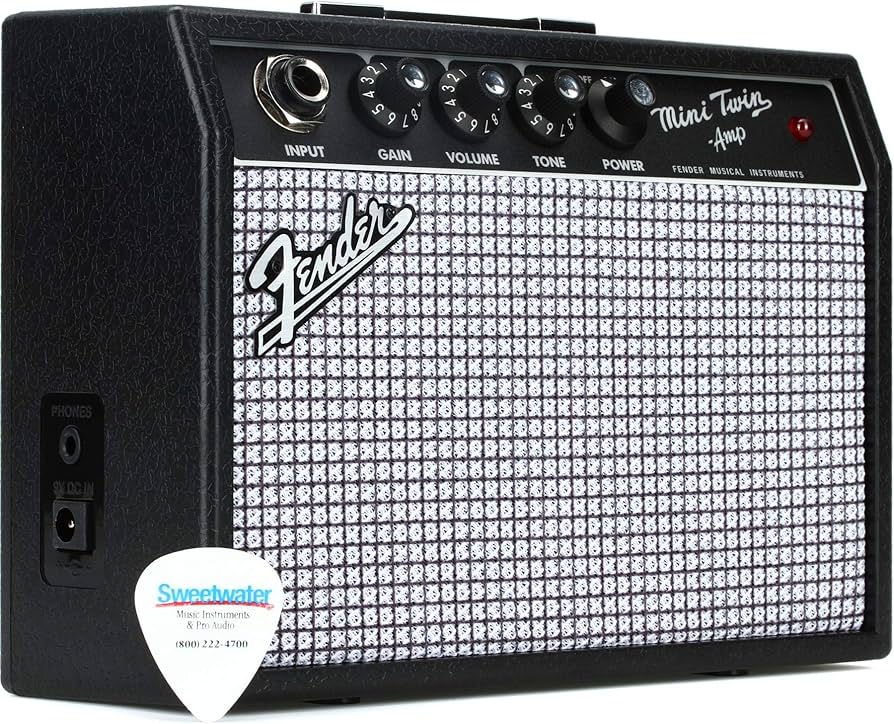 Amazon | Fender ミニアンプ Mini '65 Twin-Amp™ | エレキギターコンボ