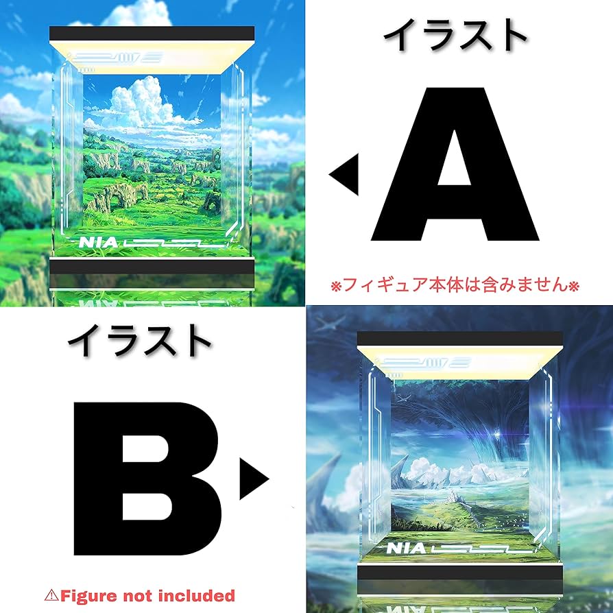 Amazon.co.jp: 専用 フィギュアケース ゼノブレイド2 ニア 1/7