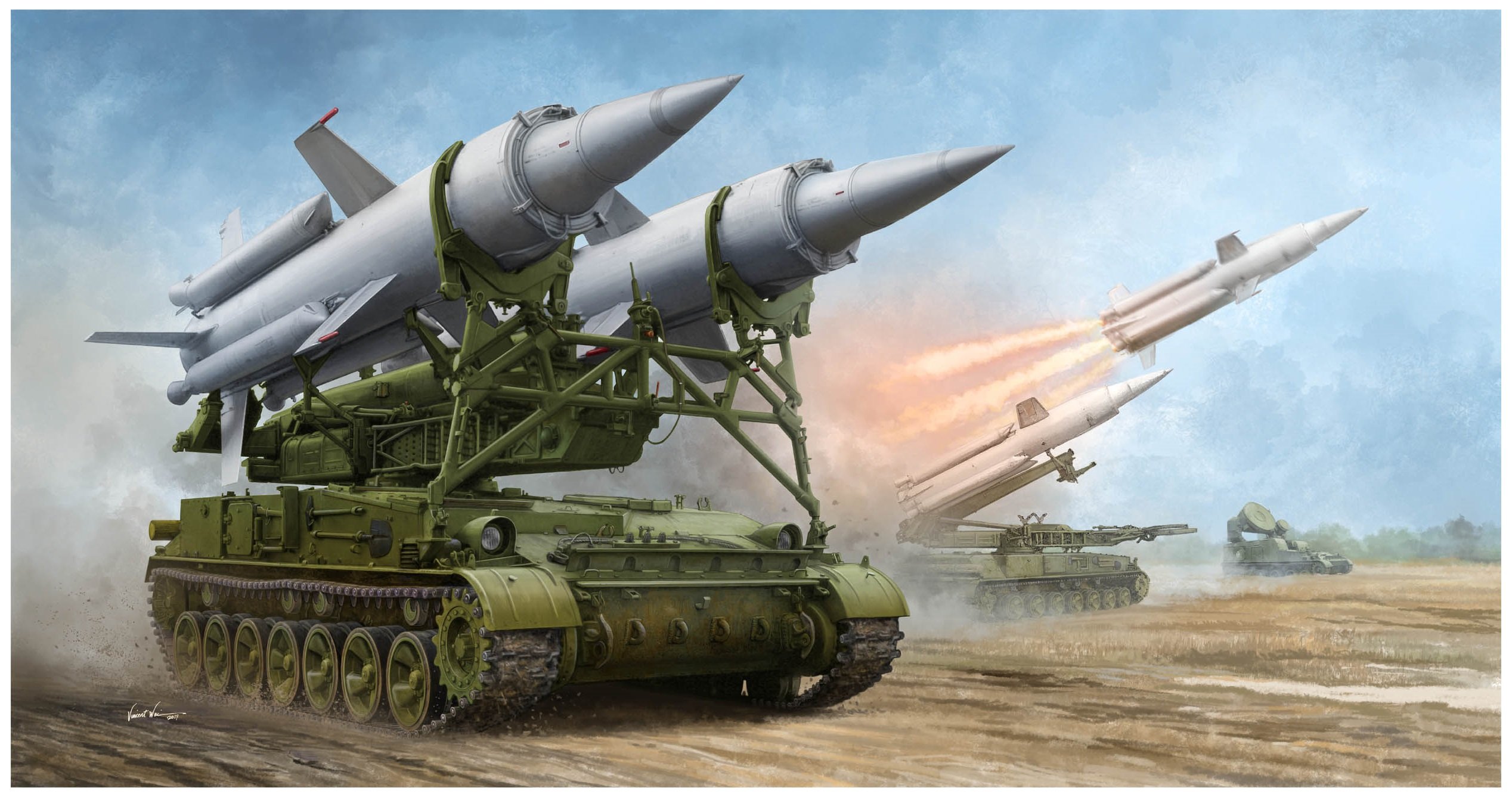 Amazon.com: Trumpeter 09523 Model Kit Soviet 2 K11 A Tel w/9 M8M