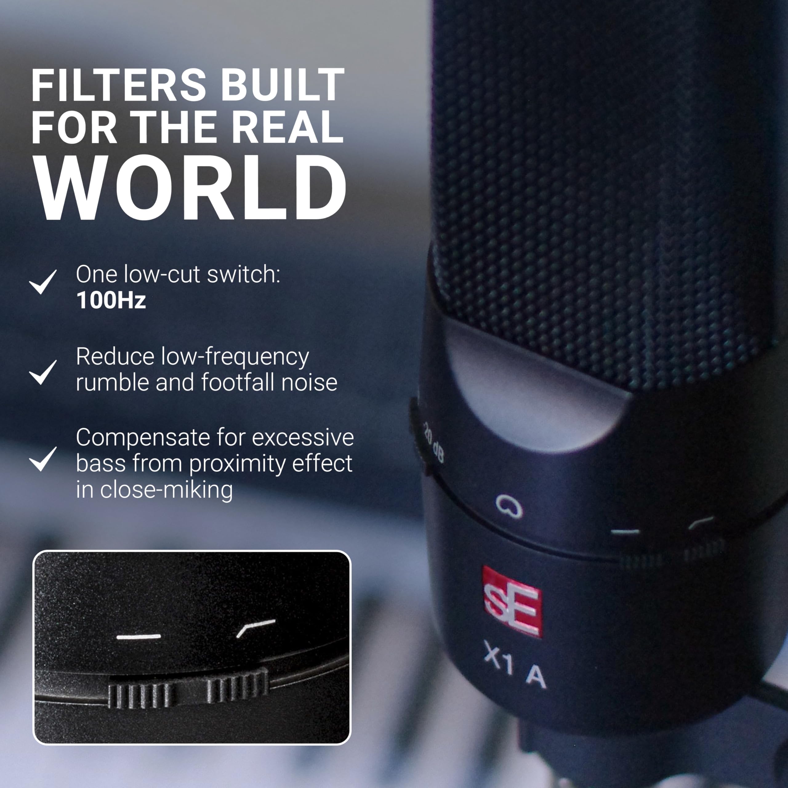 Amazon | sE Electronics X1A コンデンサーマイク【国内正規品