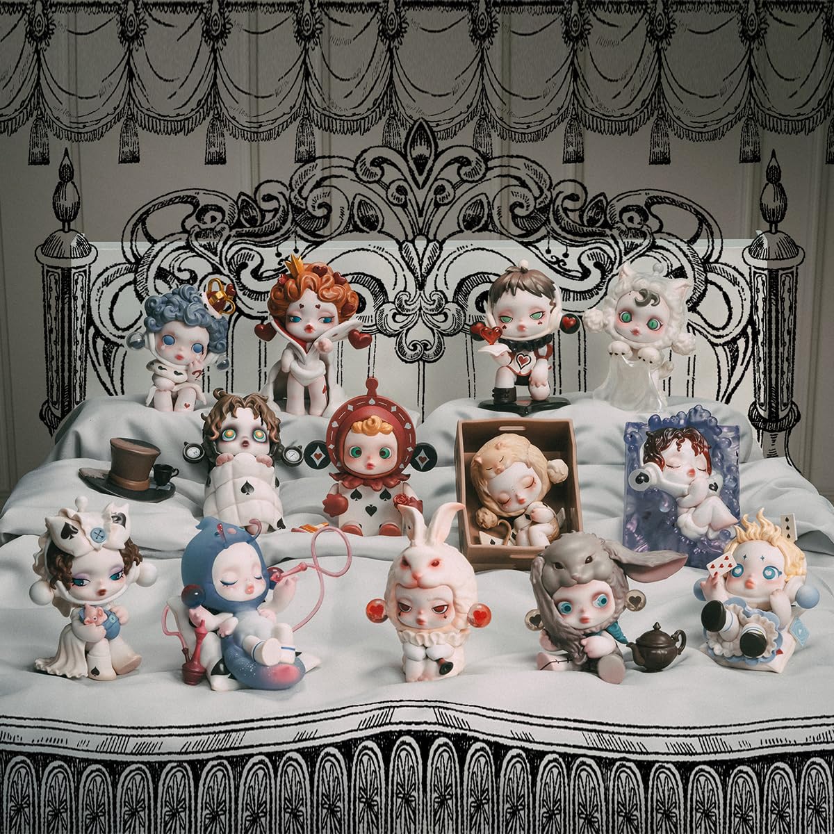 Amazon | POP MART SKULLPANDA Everyday Wonderland シリーズ【3ピース