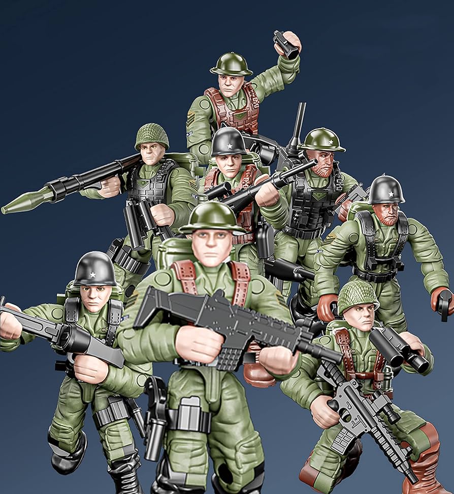 Amazon.co.jp: YomYtupme 特殊部隊 ミニミリタリーアクション