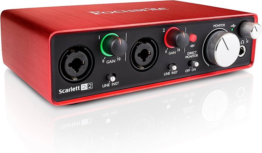 Amazon | Focusrite フォーカスライト オーディオインターフェイス 2