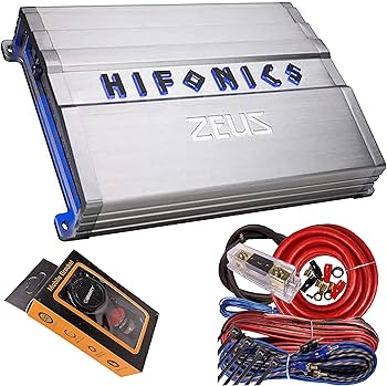 Amazon.com: Hifonics ZG-2400.1D Zeus Gamma 1 Channel Super D Class