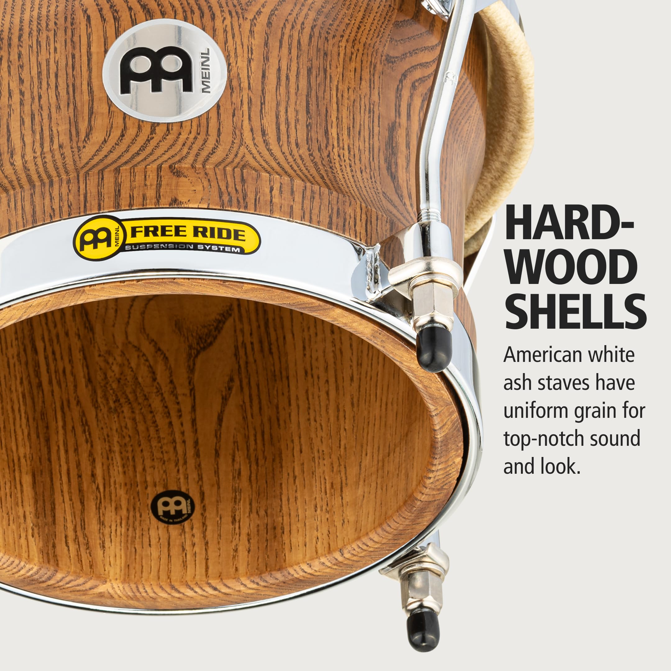 Amazon.com: Meinl Percussion WB500ZFA-M Free Ride Series Woodcraft
