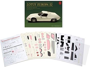 Amazon.co.jp: UPLIFT MODELS ペーパークラフト ロータス ヨーロッパ