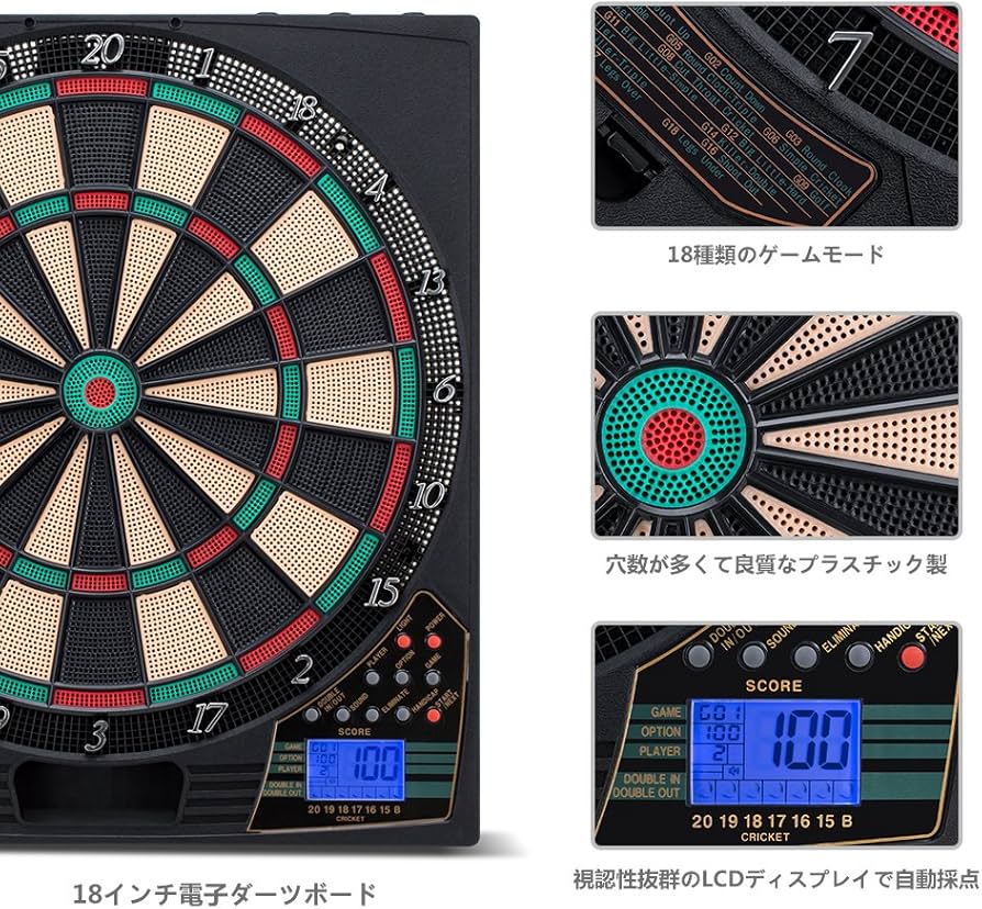 Amazon | ウォニヤ(Wonyer) ダーツボード 電子ダーツボード 家庭用