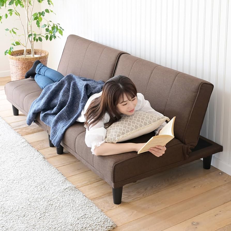 Amazon｜山善(YAMAZEN) ソファ ソファーベッド カウチ リクライニング