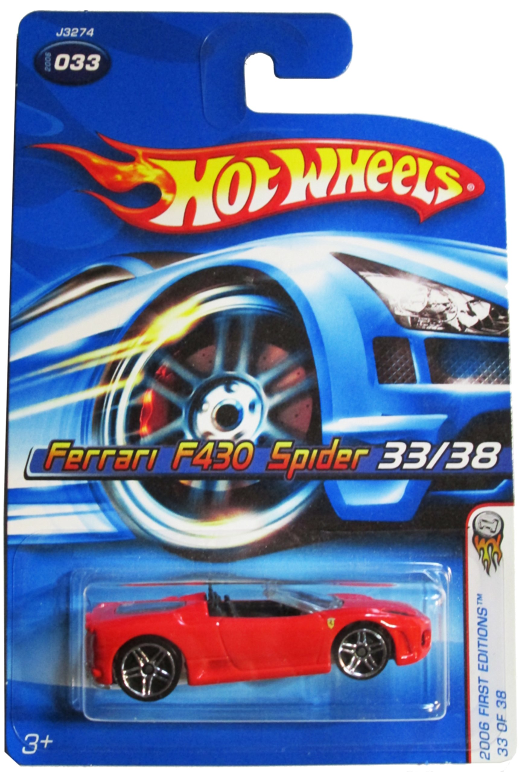 Amazon.com: Hot Wheels 2006-033 First Editions Ferrari Spider F430