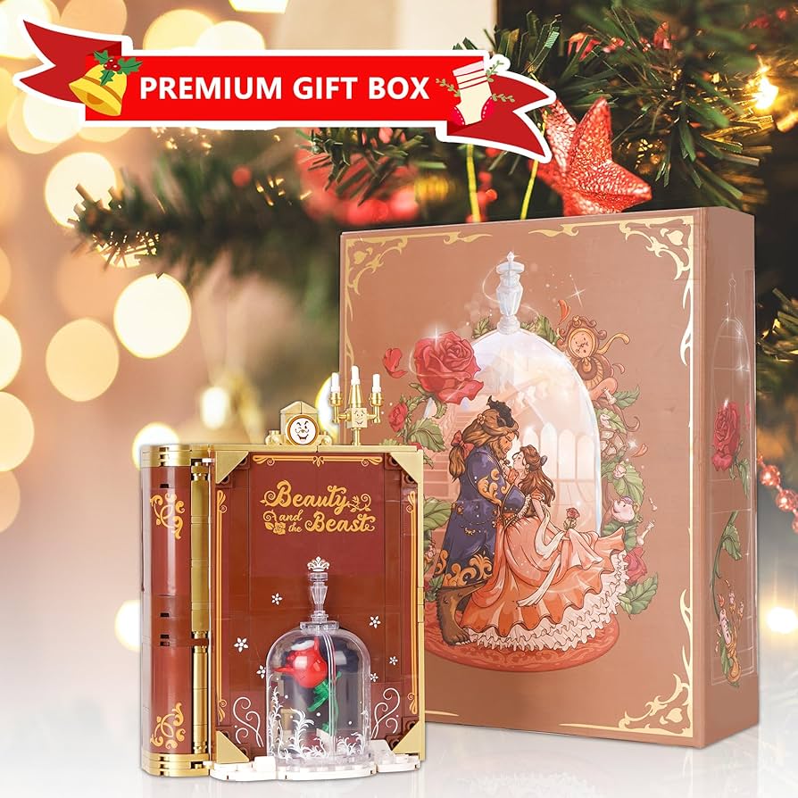 Amazon.com: Vinbosion Fairytale Book Building Blocks Set, Building