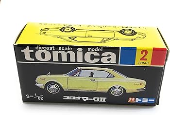 Amazon | トミカ 30周年記念 復刻黒箱トミカ 2 コロナ マークⅡ 1/62