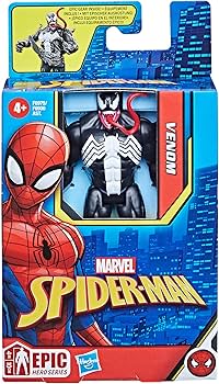 Marvel Spider-Man Epic Hero Series Venom Action Figure, 4-Inch
