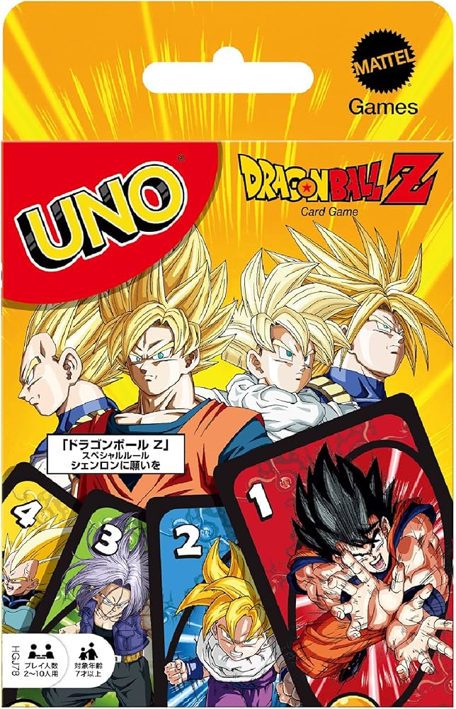 Amazon | マテルゲーム(Mattel Game) ウノ(UNO) ウノ ドラゴンボールZ