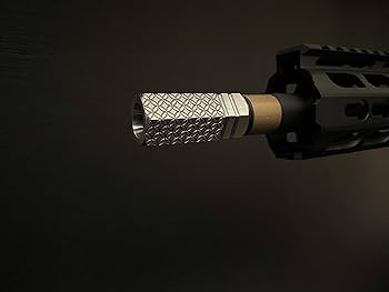 Amazon | 燻銀 真鍮戦飾 七宝銃口 ハイダー マズル 14mm 逆ネジ対応