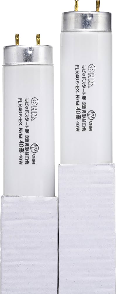 Amazon | 直管蛍光ランプ40W10P FLR40S・EXN/M10P | オーム（OHM