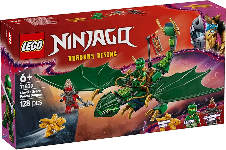 Amazon.co.jp: Lego 71829 Ninjago Lloyd's Green Dragon Toy Birthday