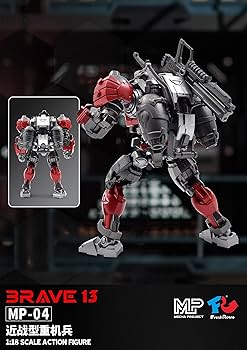 Amazon | FRESH RETRO MECHA PROJECT MP 04 近接戦型重機兵 1/18