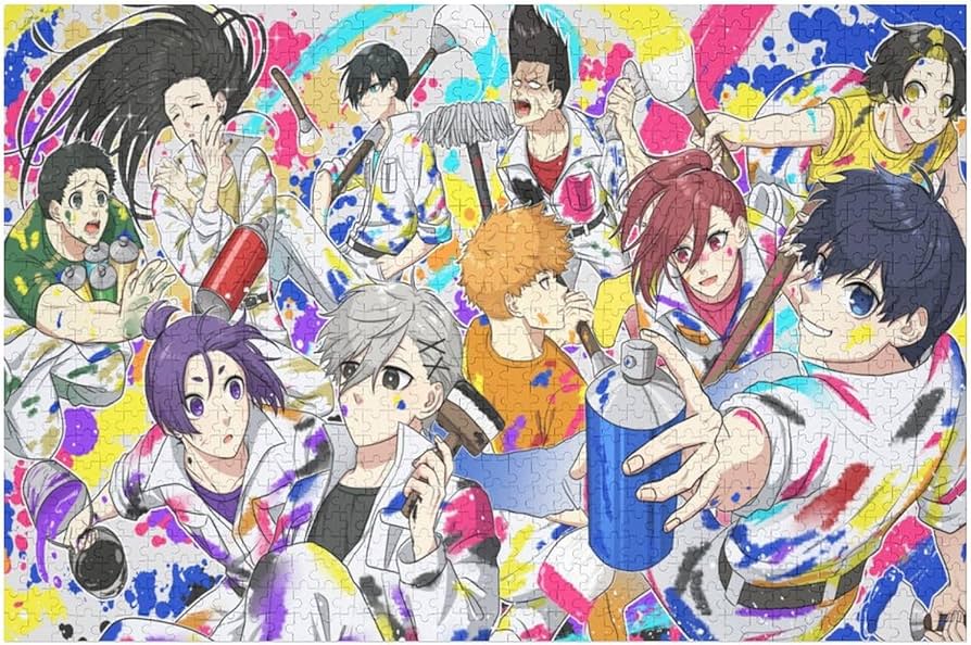 Amazon.co.jp: ブルーロック ジグソーパズル 1000ピース 益智減圧玩具