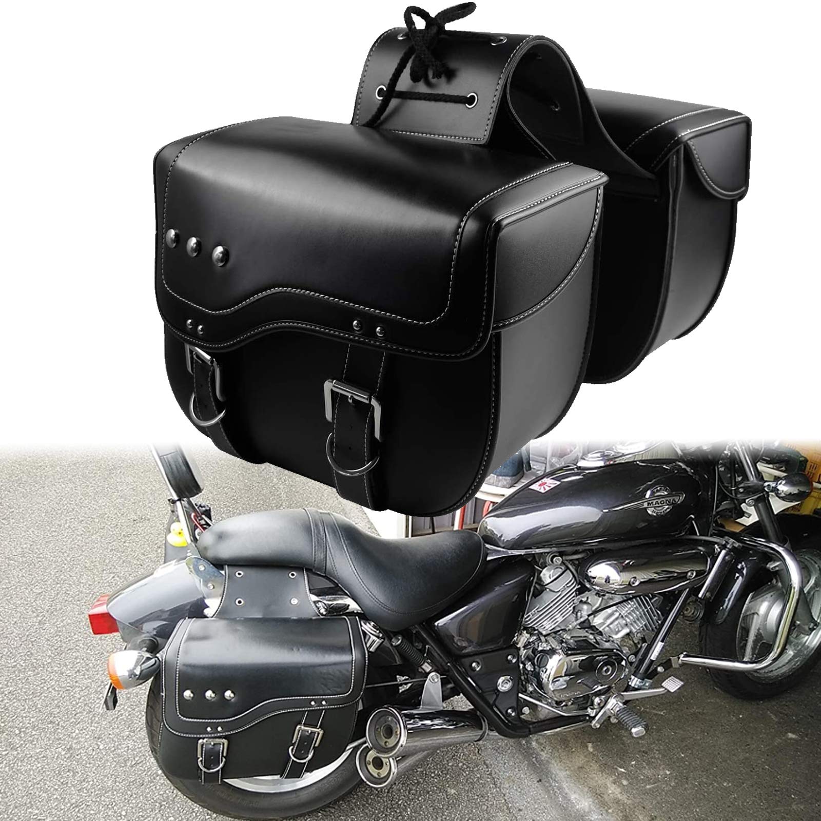 Amazon | YHMTIVTU 汎用 バイク サイドバック サドルバッグ ツール