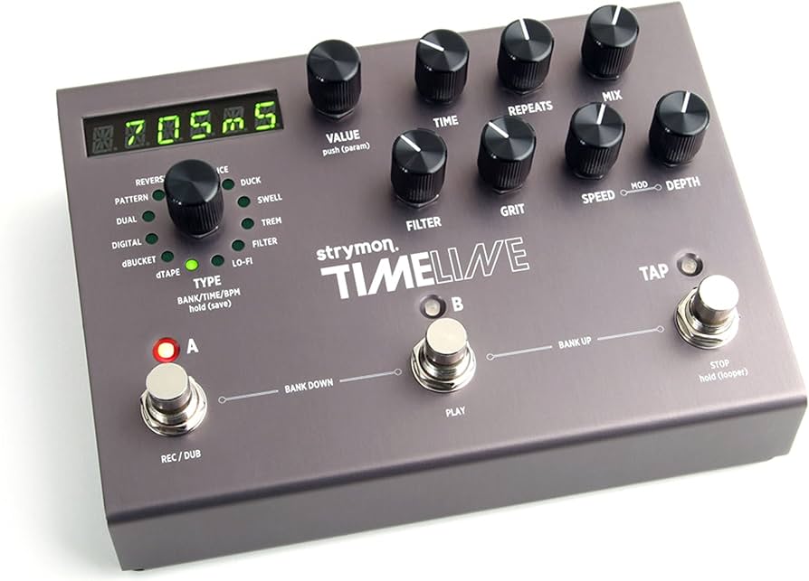 Amazon.com: Strymon TimeLine Multidimensional Delay Pedal