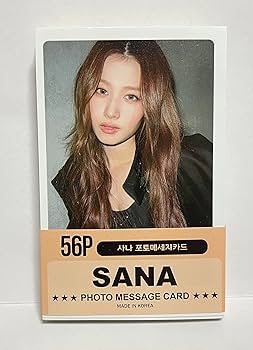 Amazon.co.jp: Twice sana トゥワイス サナ グッズ フォトカード 56枚