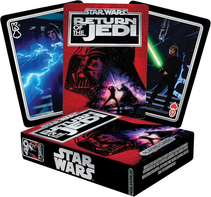 Amazon.com: Aquarius Star Wars Return of The Jedi Playing Cards