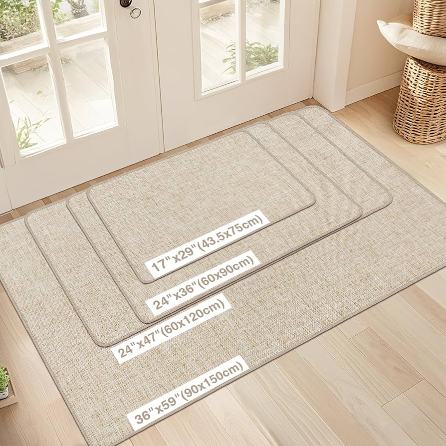 Amazon.com: LEKEEPGO Ultra Thin Indoor Door Mat 17