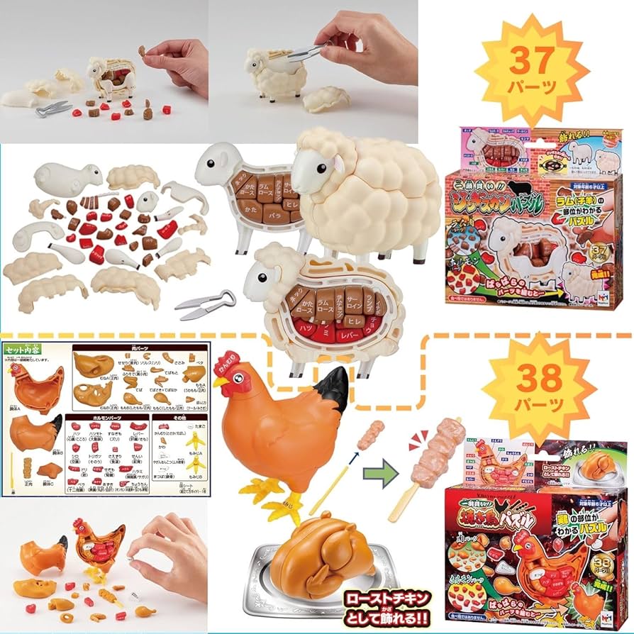 Amazon | 【解体パズル フルセット4】 3Dパズル 立体 暇つぶし 知育