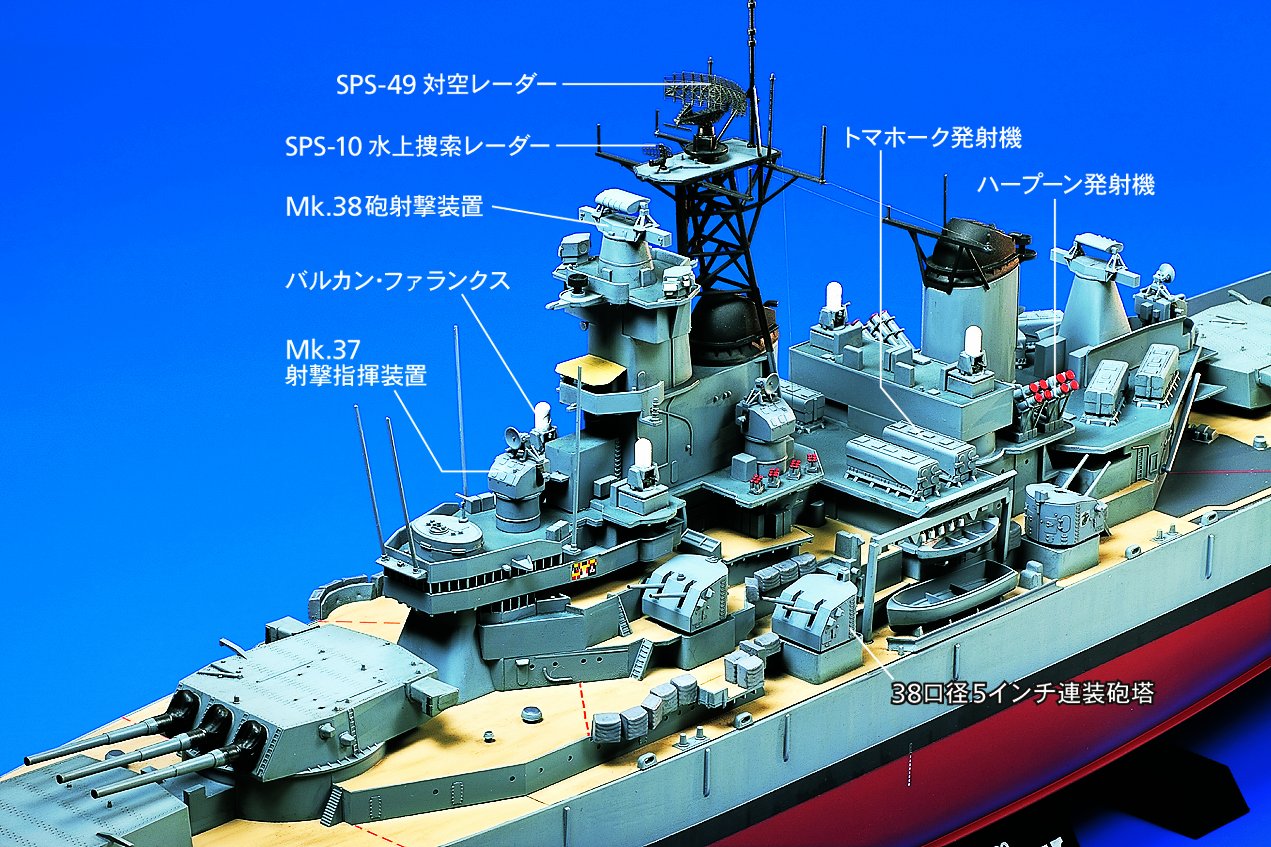 Amazon | タミヤ(TAMIYA) 1/350 艦船シリーズ No.28 アメリカ海軍 戦艦