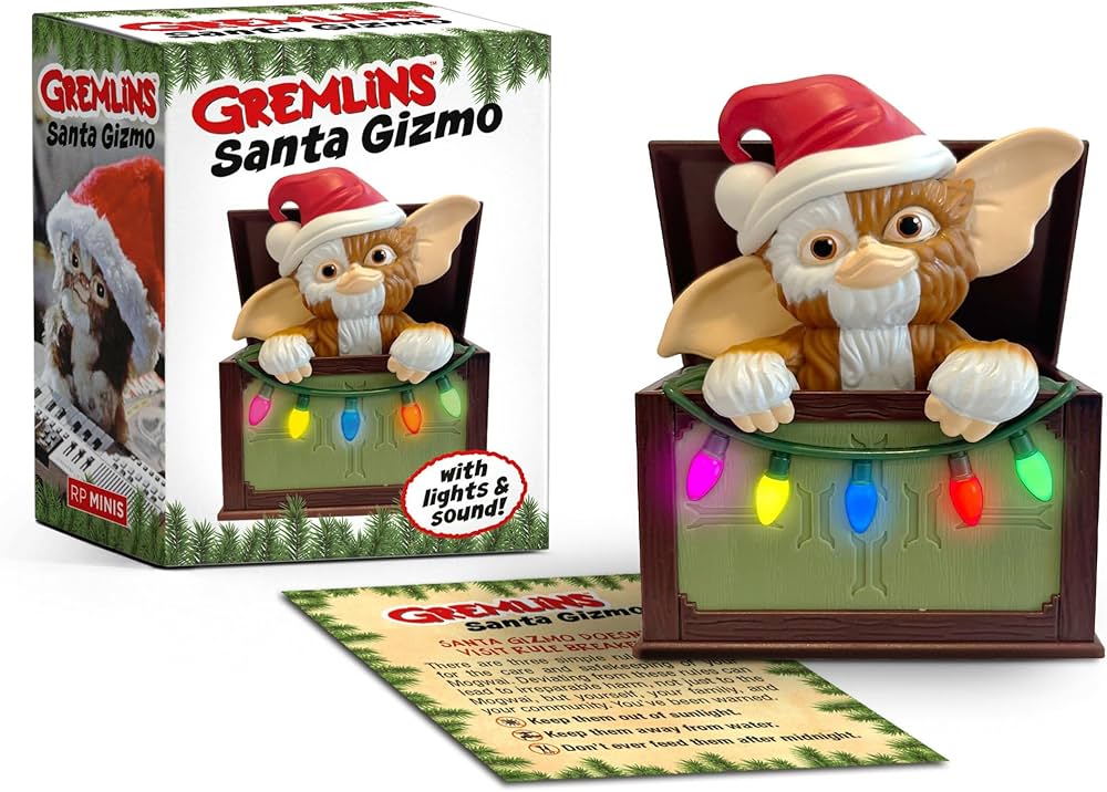 Gremlins: Santa Gizmo: With Lights and Sound! (RP Minis): Running